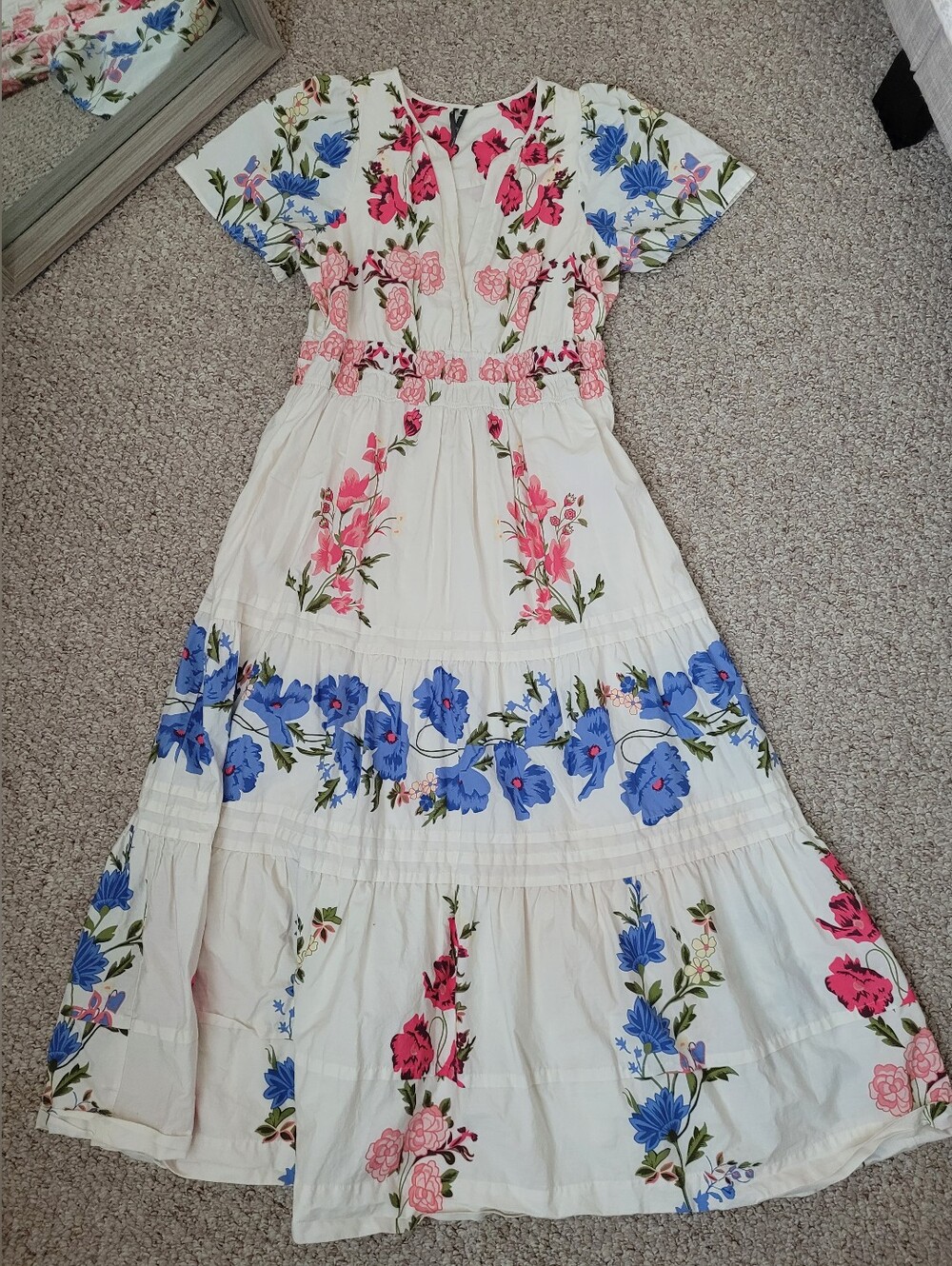 Anthropologie The Somerset Maxi Dress.  Floral Print - Picture 6 of 8